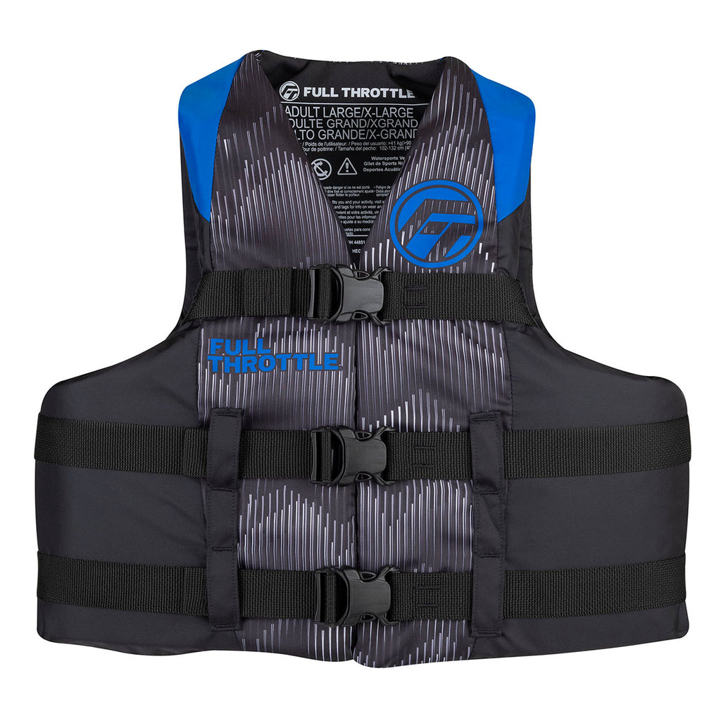 Adult Nylon Life Jacket – Full Throttle Watersports