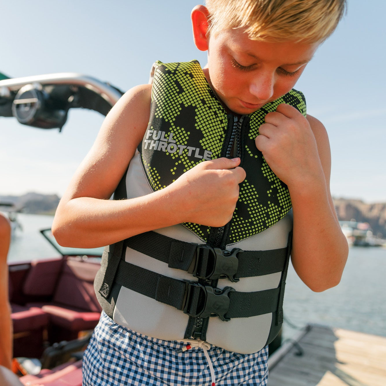 Junior Hinged Rapid-Dry Life Jacket – Full Throttle Watersports
