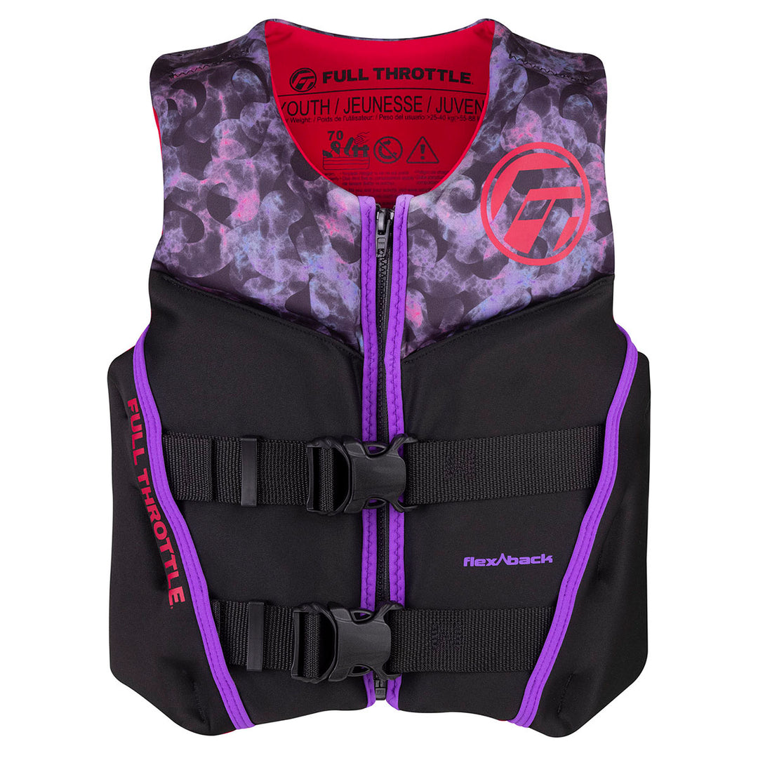 Youth Rapid-Dry Flex-Back Life Jacket