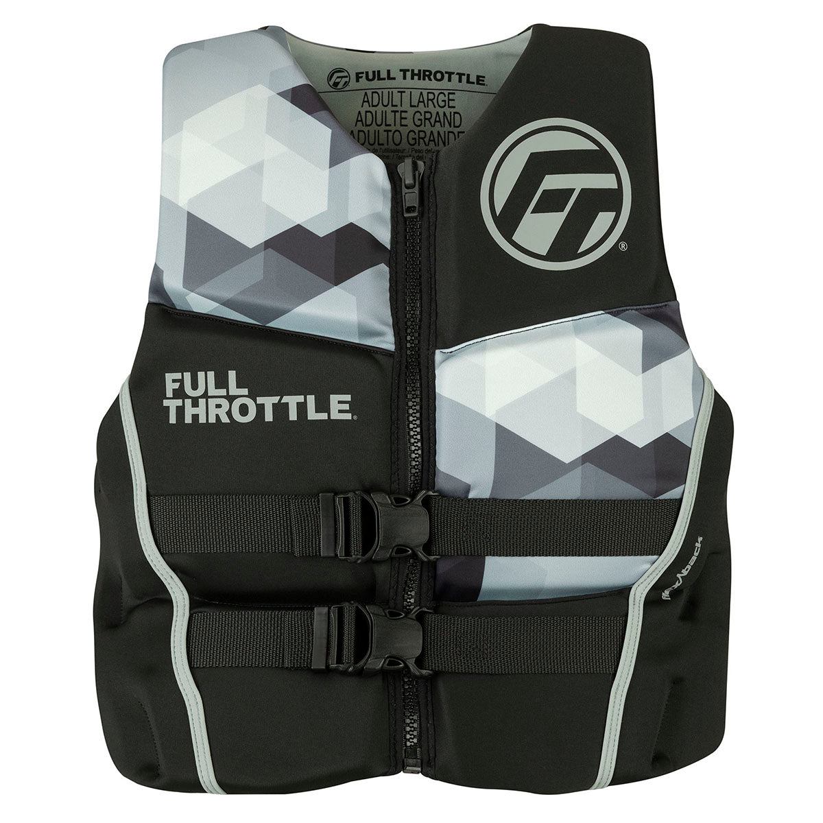 Mens Adult Life Jacket | Rapid Dry Adult Life Vest – Full Throttle