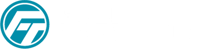Stylized FT logo with Full Throttle text in bold white letters on a dark background.