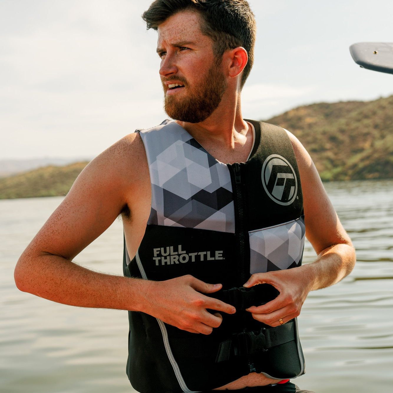 Mens Adult Life Jacket | Rapid Dry Adult Life Vest – Full Throttle