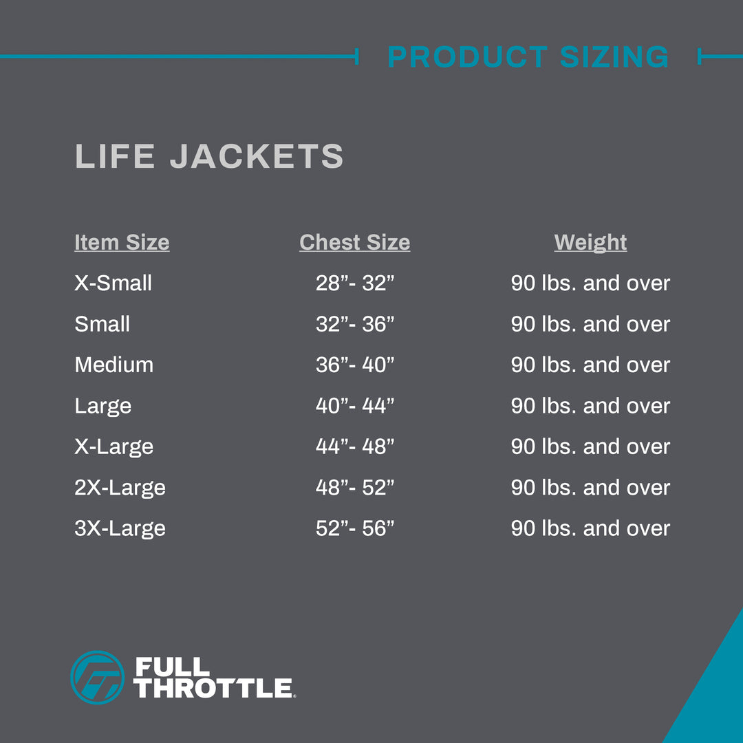 Men's Rapid-Dry Flex-Back Life Jacket